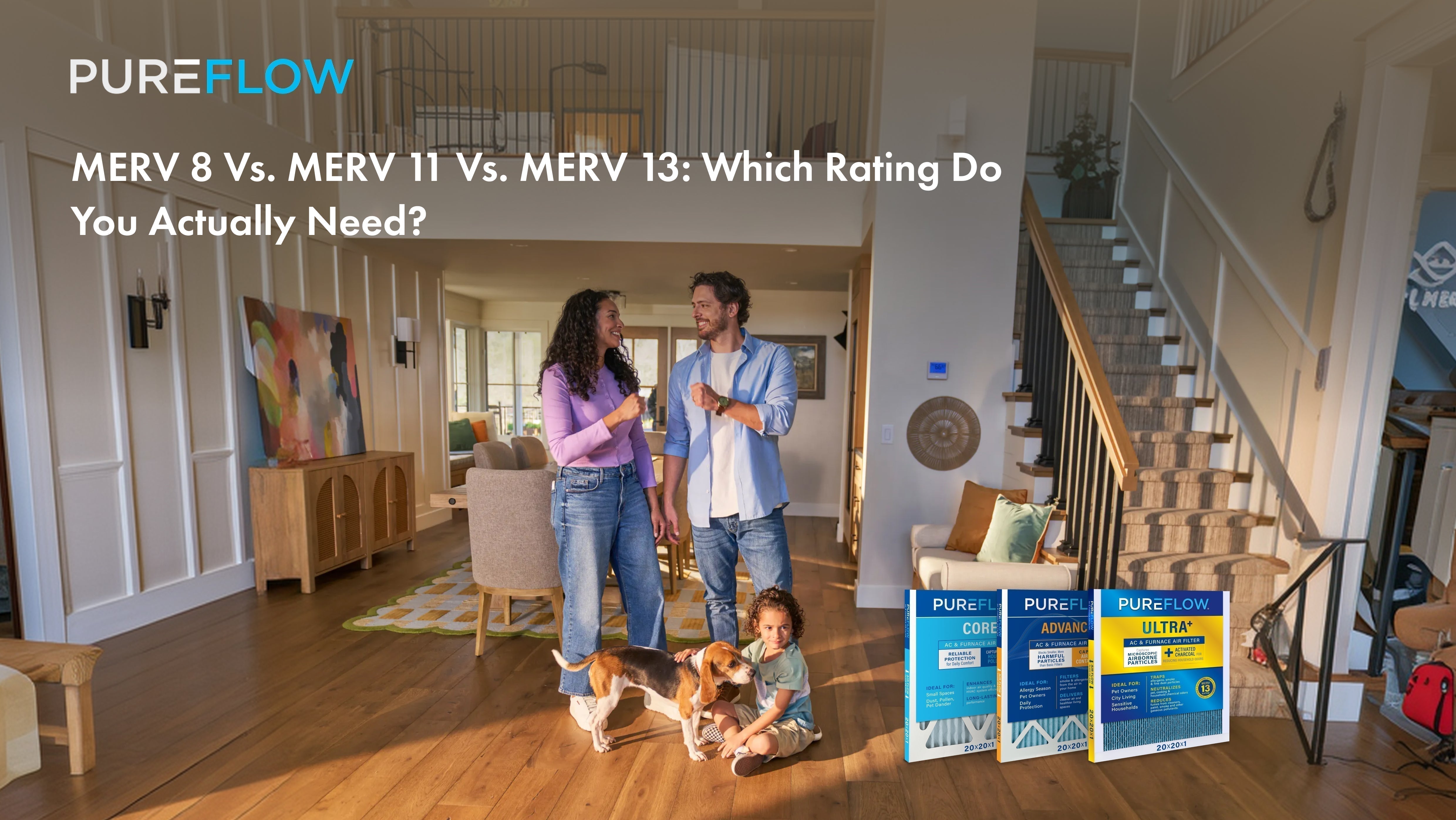 MERV 8 vs. MERV 11 vs. MERV 13: Which Rating Do You Actually Need?