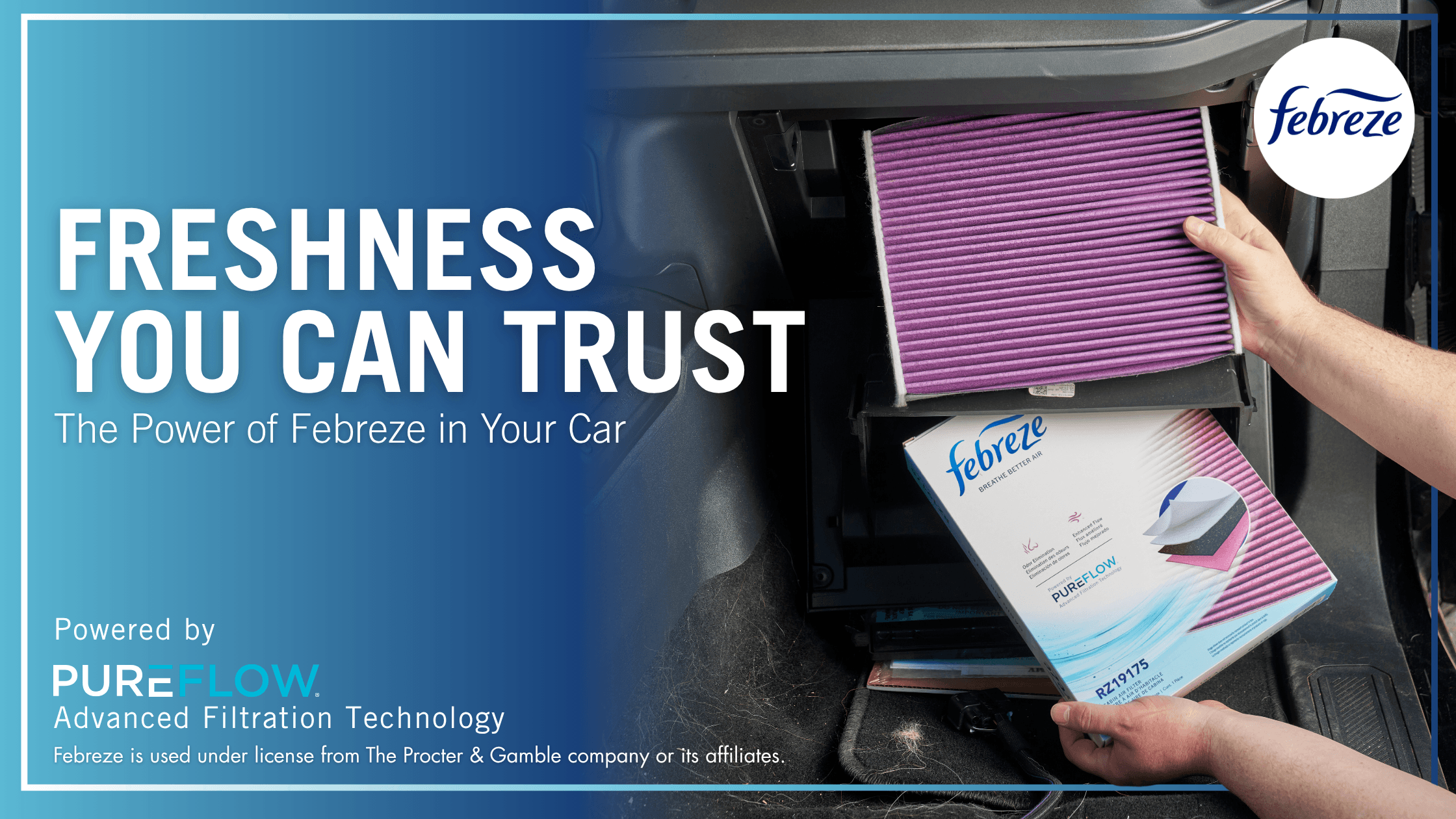 Freshness You Can Trust: The Power of Febreze in  Your Car