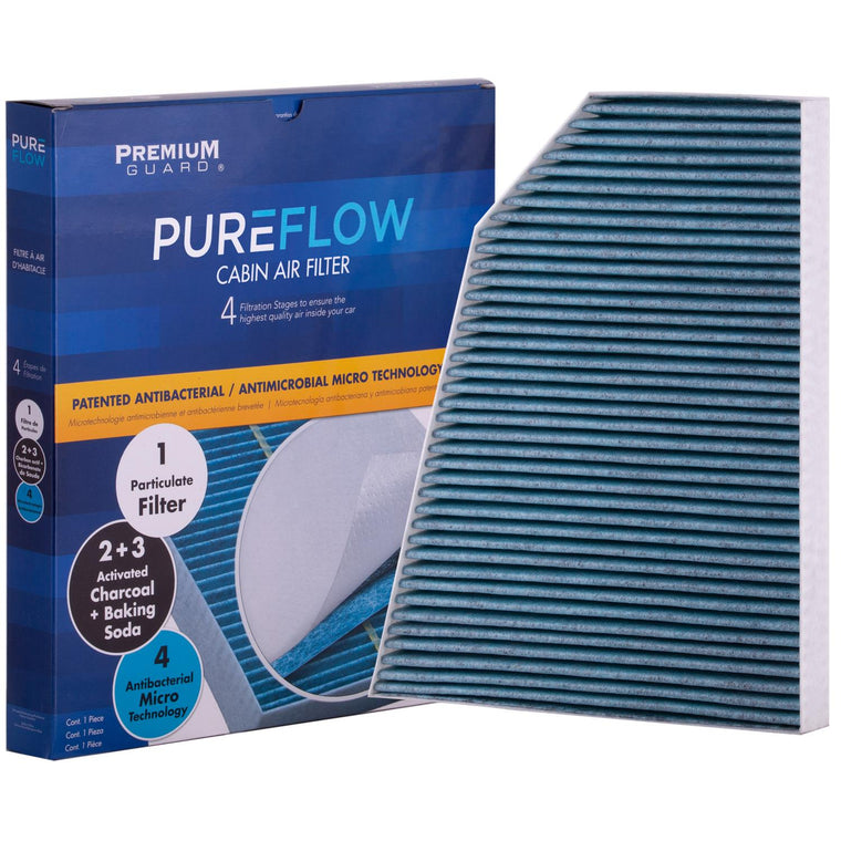 PUREFLOW 2027 Tesla X Cabin Air Filter with Antibacterial Technology, PC99459X