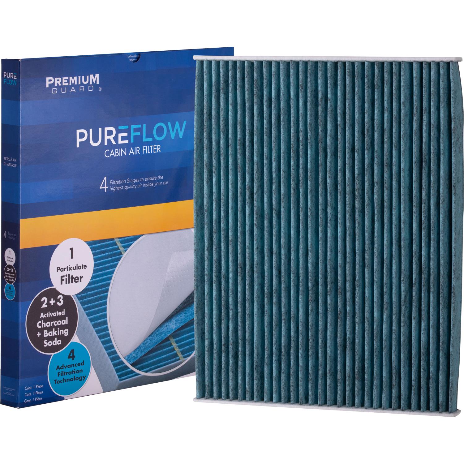 PUREFLOW 2027 Jeep Grand Cherokee Cabin Air Filter with Antibacterial Technology, PC99822X