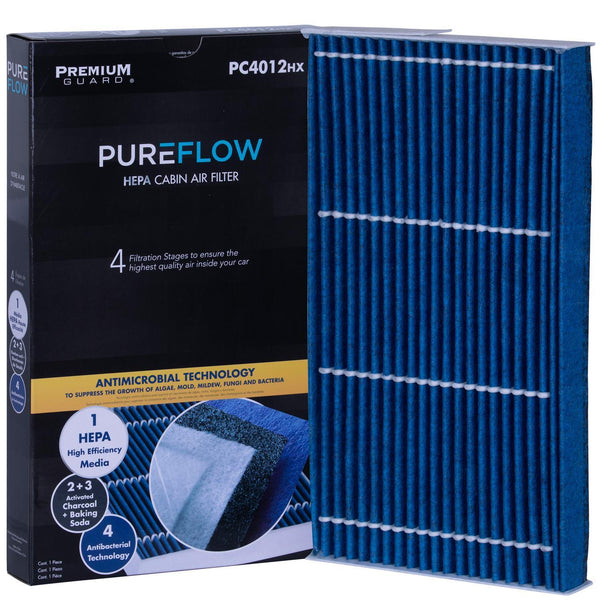 PUREFLOW 2014 Nissan Leaf Cabin Air Filter with HEPA and Antibacterial Technology, PC4012HX