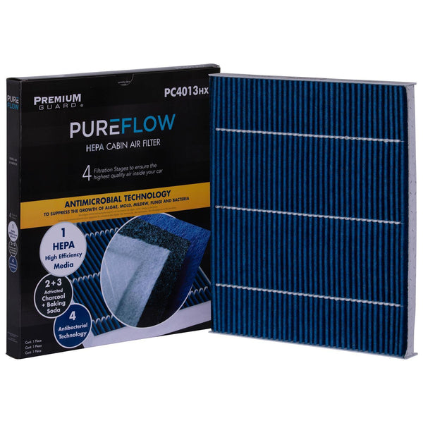 PUREFLOW 2016 Kia Cadenza Cabin Air Filter with HEPA and Antibacterial Technology, PC4013HX