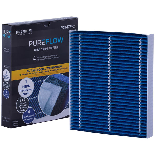 PUREFLOW 2014 Nissan NV1500 Cabin Air Filter with HEPA and Antibacterial Technology, PC4479HX