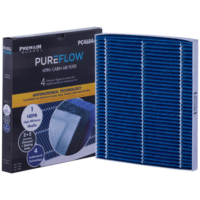 PUREFLOW 2012 Kia Rondo Cabin Air Filter with HEPA and Antibacterial Technology, PC4684HX