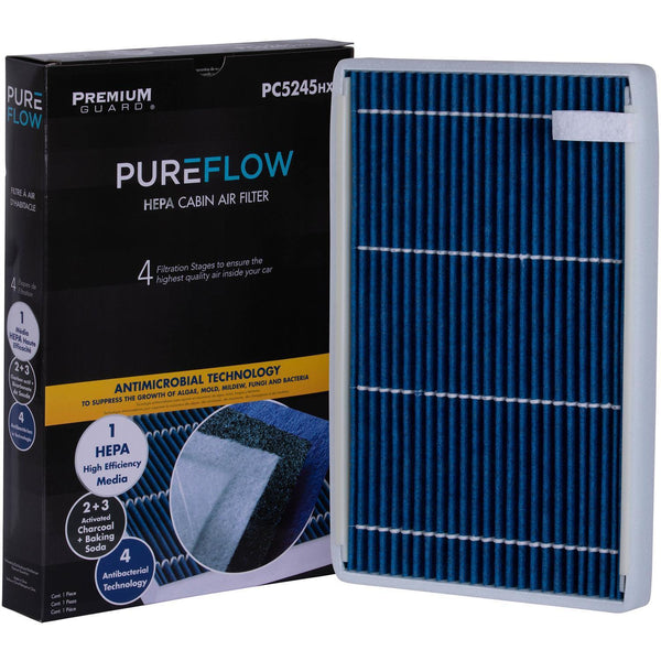 PUREFLOW 2015 Chevrolet Impala Limited Cabin Air Filter with HEPA and Antibacterial Technology, PC5245HX