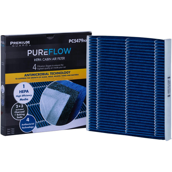 PUREFLOW 2009 Lexus GX470 Cabin Air Filter with HEPA and Antibacterial Technology, PC5479HX