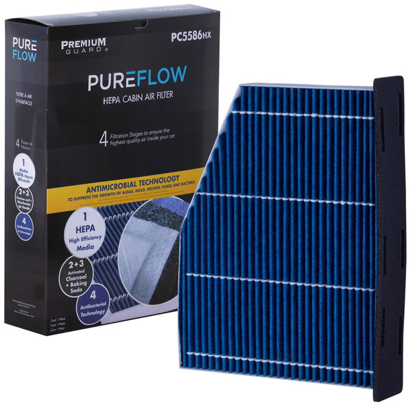 PUREFLOW 2013 Audi TT Cabin Air Filter with HEPA and Antibacterial Technology, PC5586HX