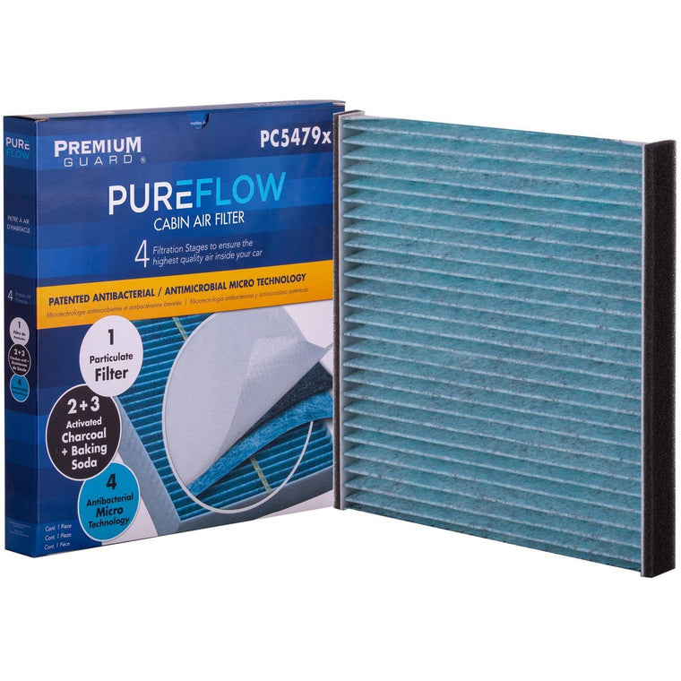 PUREFLOW 2027 Lexus GX550 Cabin Air Filter with Antibacterial Technology, PC5479X