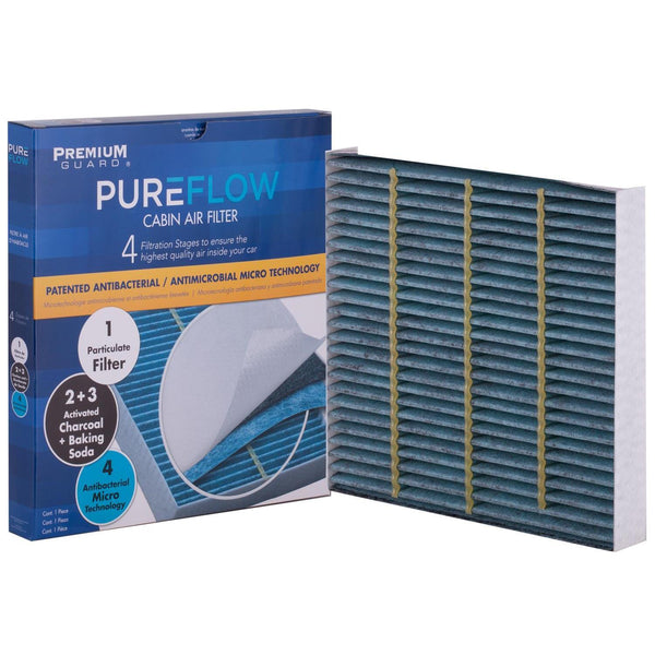 PUREFLOW 2027 Acura Integra Cabin Air Filter with Antibacterial Technology, PC6080X