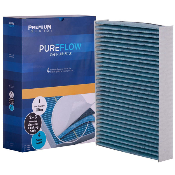 PUREFLOW 2023 Renault Logan Cabin Air Filter with Antibacterial Technology, PC99052X