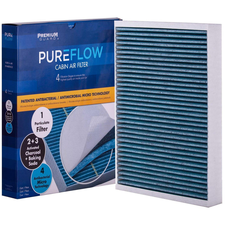 PUREFLOW 2027 Volvo XC60 Cabin Air Filter with Antibacterial Technology, PC99264X