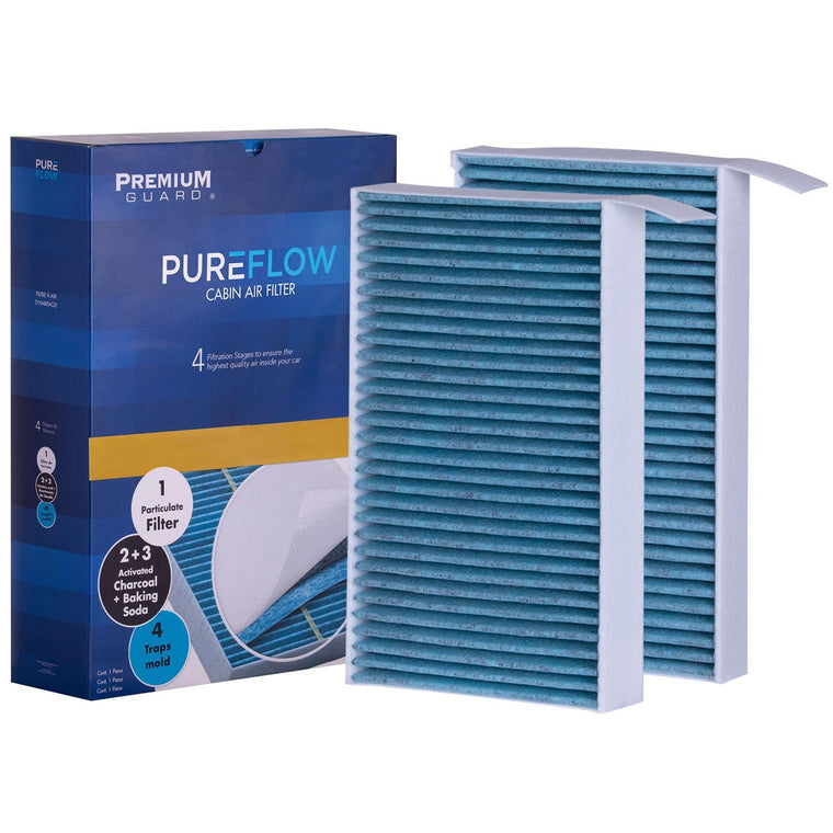 PUREFLOW 2027 Tesla 3 Cabin Air Filter with Antibacterial Technology, PC99502X