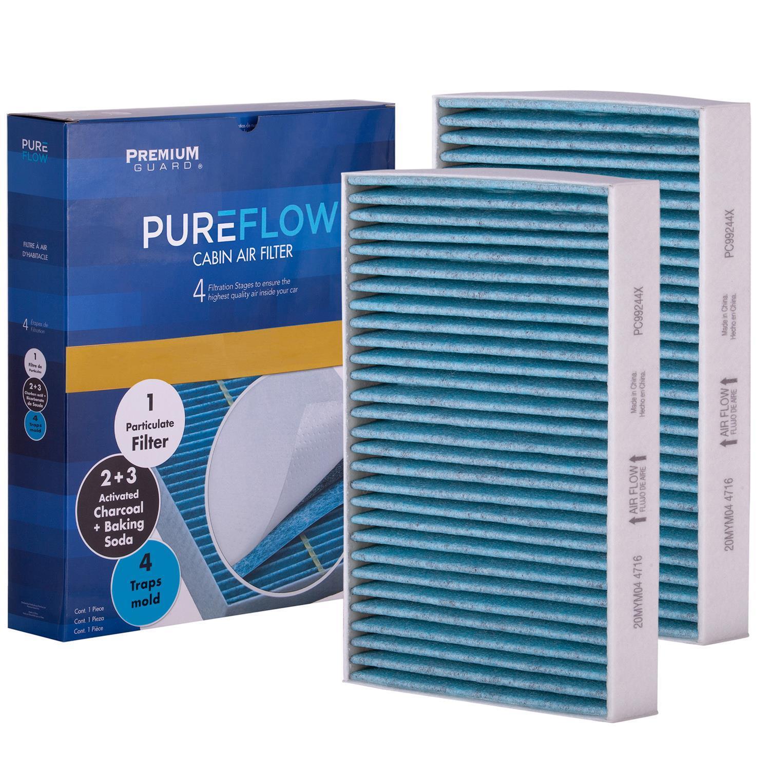 PUREFLOW 2027 BMW X7 Cabin Air Filter with Antibacterial Technology, PC99244X