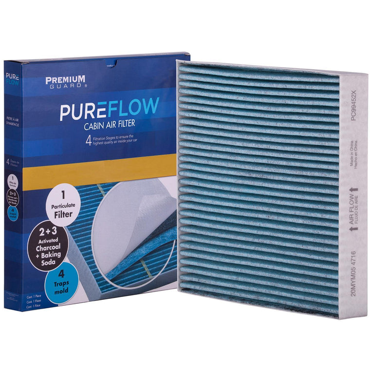 PUREFLOW 2027 Nissan Sentra Cabin Air Filter with Antibacterial Technology, PC99452X