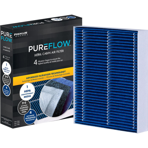 PUREFLOW 2020 BMW 120i Cabin Air Filter with HEPA and Antibacterial Technology, PC4255HX