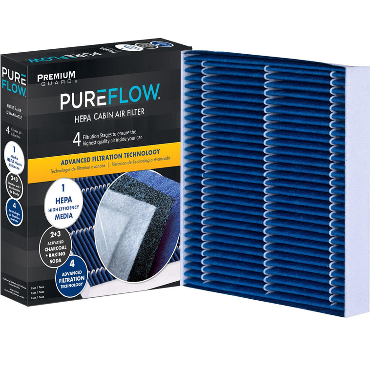 PUREFLOW 2017 Mitsubishi Montero Cabin Air Filter with HEPA and Antibacterial Technology, PC5530HX