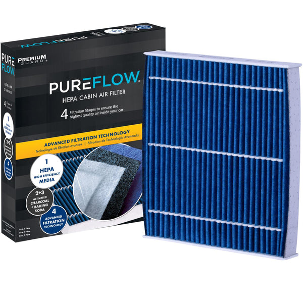 PUREFLOW 2006 Toyota Hilux Cabin Air Filter with HEPA and Antibacterial Technology, PC5667HX