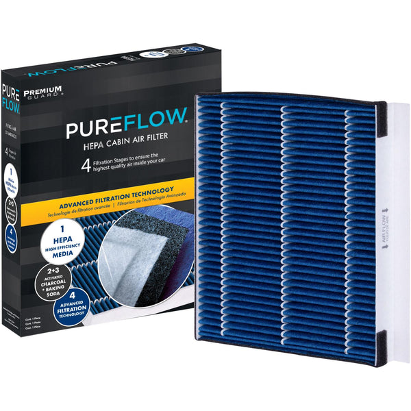 PUREFLOW 2026 Genesis GV80 Cabin Air Filter with HEPA and Antibacterial Technology, PC6067HX