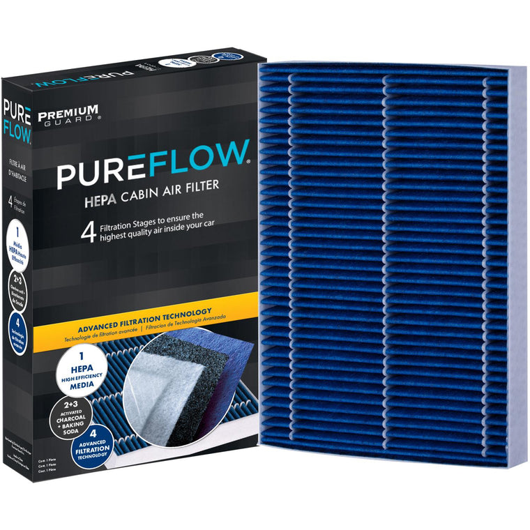 PUREFLOW 2027 JMC Grand Avenue Cabin Air Filter with HEPA and Antibacterial Technology, PC6176HX