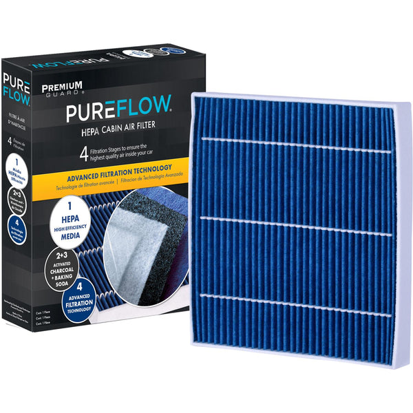 PUREFLOW 2026 Chevrolet Silverado 5500 HD Cabin Air Filter with HEPA and Antibacterial Technology, PC9958HX