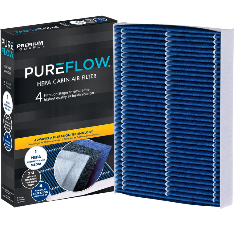 PUREFLOW 2021 Renault Koleos Cabin Air Filter with HEPA and Antibacterial Technology, PC99052HX