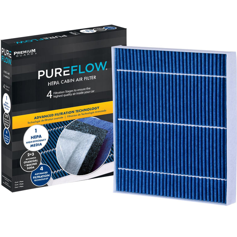 PUREFLOW 2024 Kia Sonet Cabin Air Filter with HEPA and Antibacterial Technology, PC99155HX
