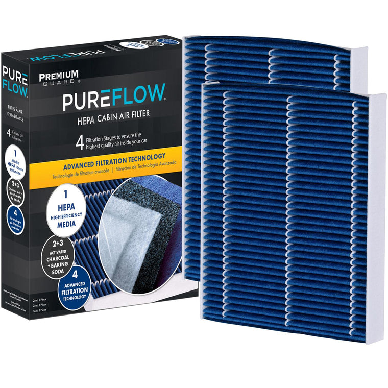 PUREFLOW 2021 Rolls-Royce Wraith Cabin Air Filter with HEPA and Antibacterial Technology, PC4329HX