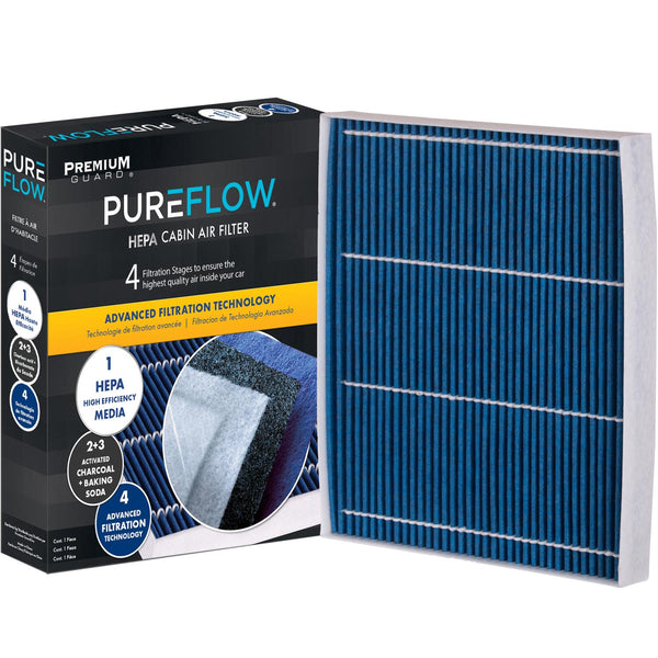 PUREFLOW 2024 Genesis G70 Cabin Air Filter with HEPA and Antibacterial Technology, PC99206HX