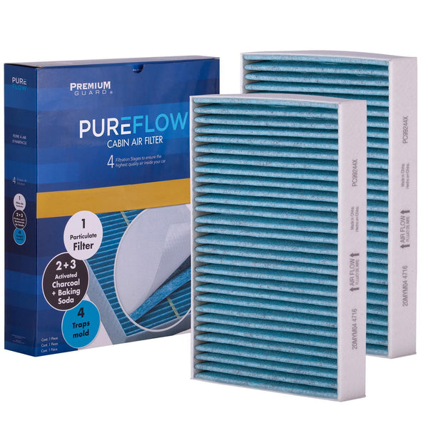 PUREFLOW 2026 Rolls-Royce Ghost Cabin Air Filter with Antibacterial Technology, PC99244X