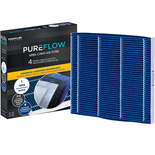 PUREFLOW 2021 Nissan Pathfinder Cabin Air Filter with HEPA and Antibacterial Technology, PC9932HX