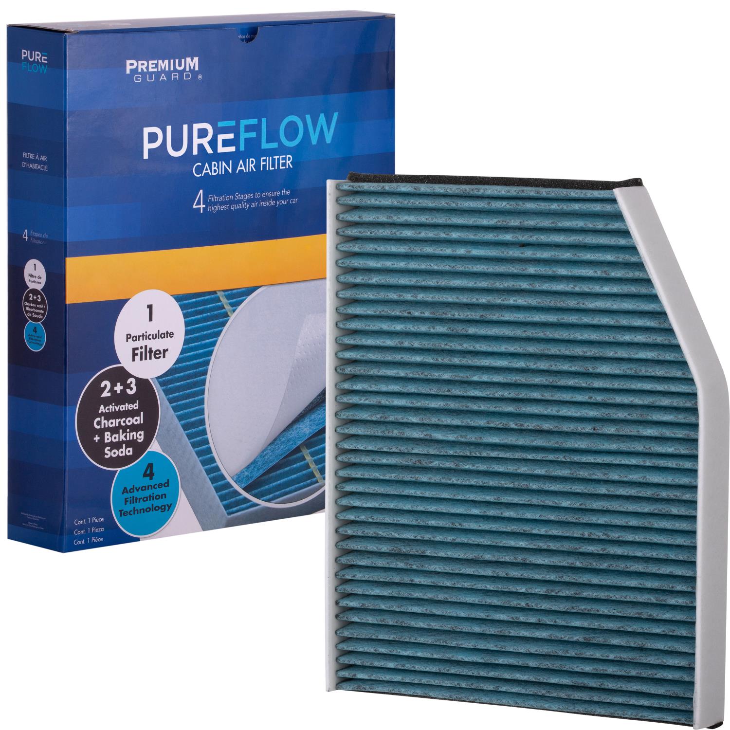 PUREFLOW 2019 Ford Transit-150 Cabin Air Filter with Antibacterial Technology, PC99528X