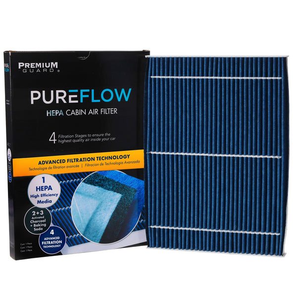 PUREFLOW 2008 Nissan Rogue Cabin Air Filter with HEPA and Antibacterial Technology, PC5864HX