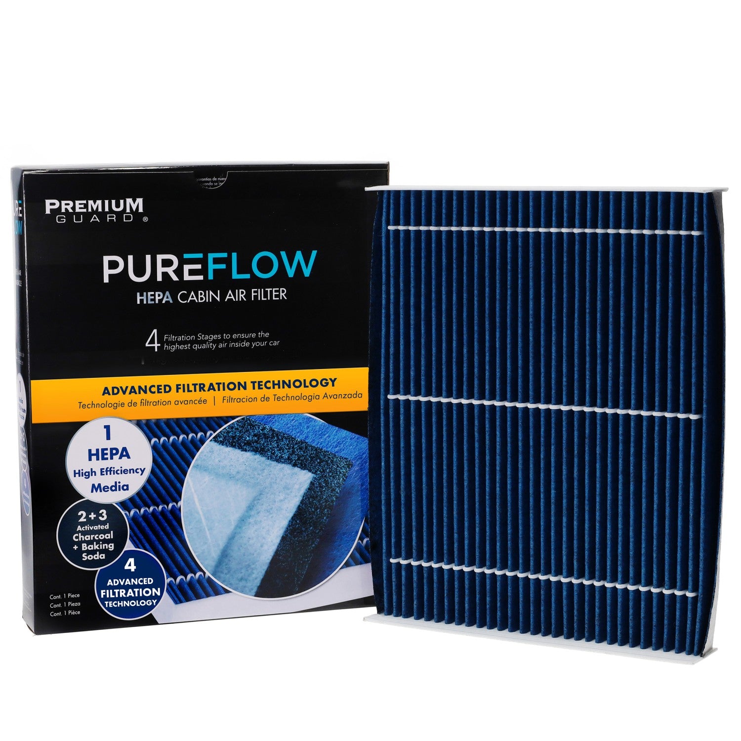 PUREFLOW 2009 Mercury Milan Cabin Air Filter with HEPA and Antibacterial Technology, PC6099HX