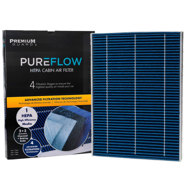 PUREFLOW 2025 Volvo XC90 Cabin Air Filter with HEPA and Antibacterial Technology, PC99264HX
