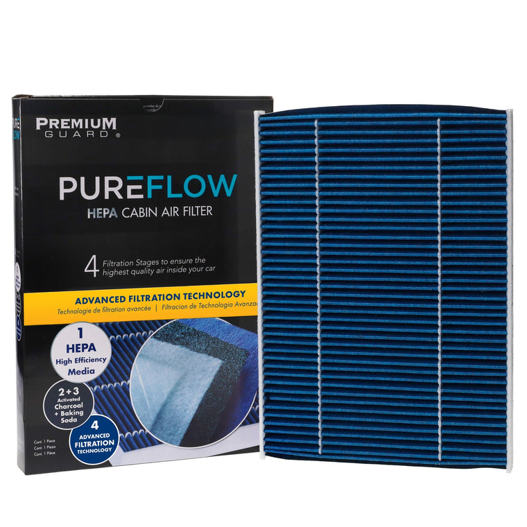 PUREFLOW 2024 Alfa Romeo Stelvio Cabin Air Filter with HEPA and Antibacterial Technology, PC99492HX