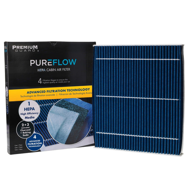 PUREFLOW 2027 Volvo EC40 Cabin Air Filter with HEPA and Antibacterial Technology, PC99513HX