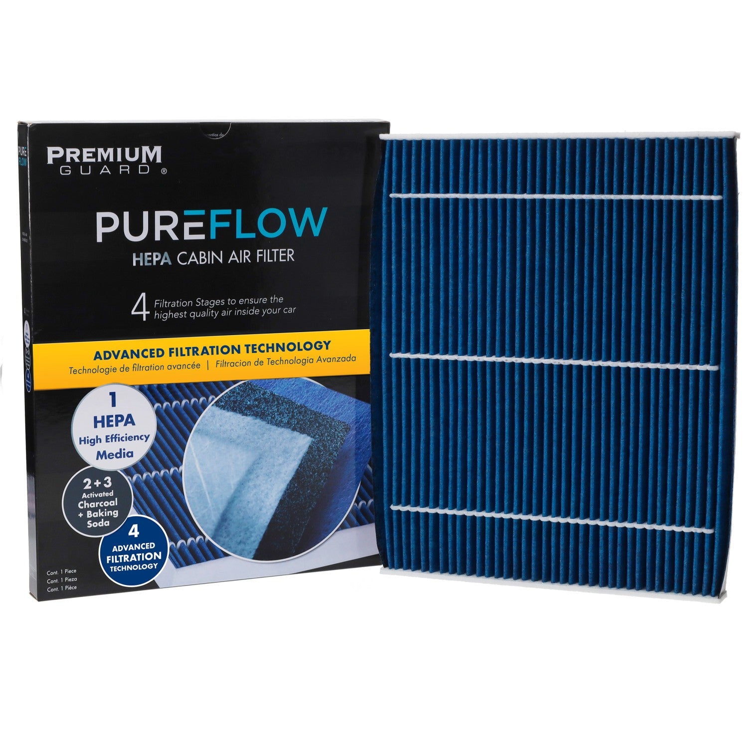 PUREFLOW 2022 Jeep Grand Cherokee Cabin Air Filter with HEPA and Antibacterial Technology, PC99822HX