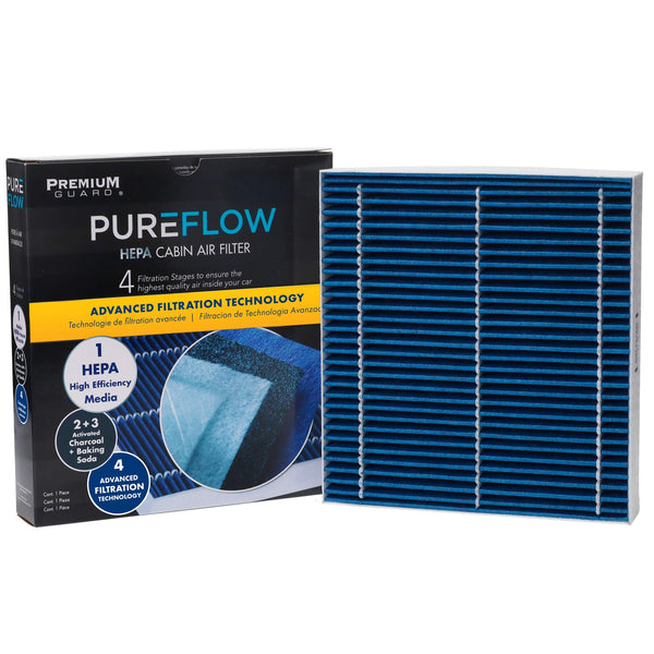 PUREFLOW 2022 Nissan Rogue Cabin Air Filter with HEPA and Antibacterial Technology, PC99889HX