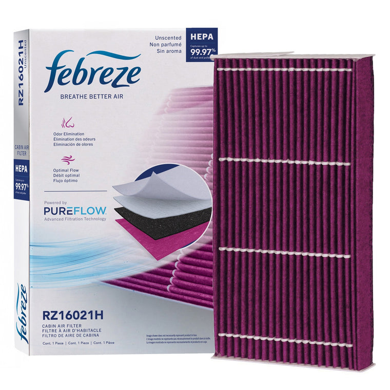 Febreze Odor Control HEPA Cabin Air Filter by PUREFLOW RZ16021H | Fits 2009 Nissan Cube