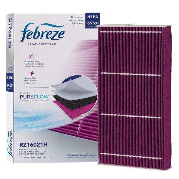 Febreze Odor Control HEPA Cabin Air Filter by PUREFLOW RZ16021H | Fits 2009 Nissan Cube