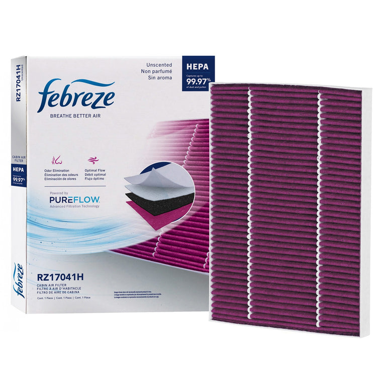 Febreze Odor Control HEPA Cabin Air Filter by PUREFLOW RZ17041H | Fits 2015 Buick Enclave