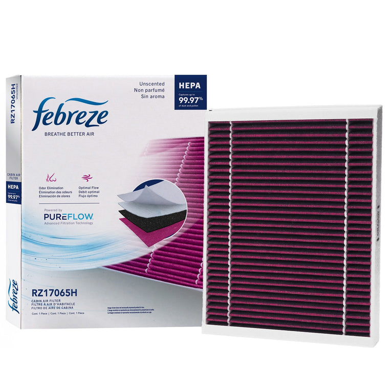 Febreze Odor Control HEPA Cabin Air Filter by PUREFLOW RZ17065H | Fits 2021 Mercedes-Benz AMG GT