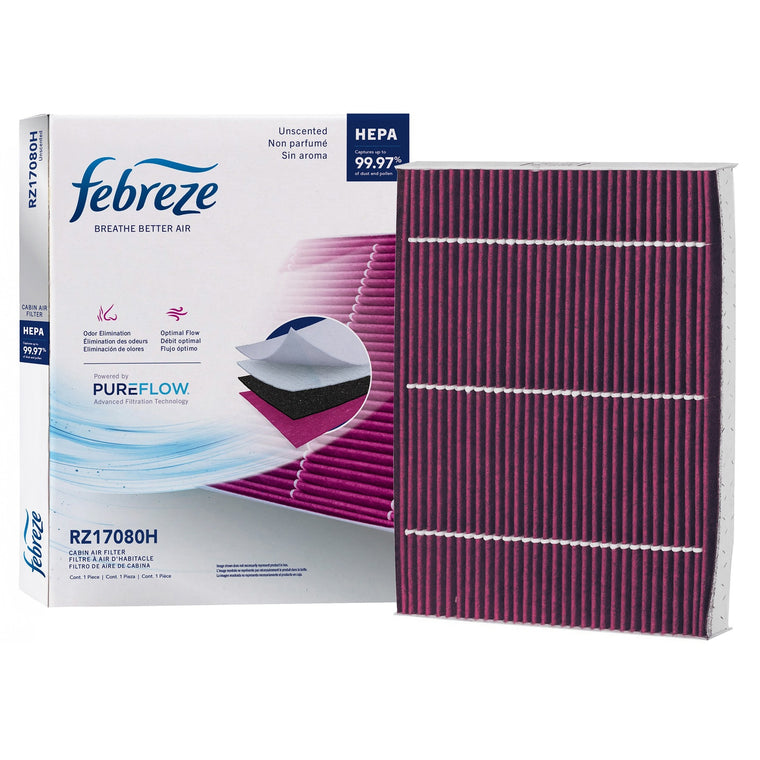 Febreze Odor Control HEPA Cabin Air Filter by PUREFLOW RZ17080H | Fits 2019 Hyundai Ioniq