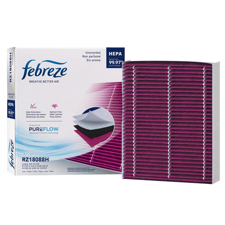 Febreze Odor Control HEPA Cabin Air Filter by PUREFLOW RZ18088H | Fits 2027 VinFast VF8