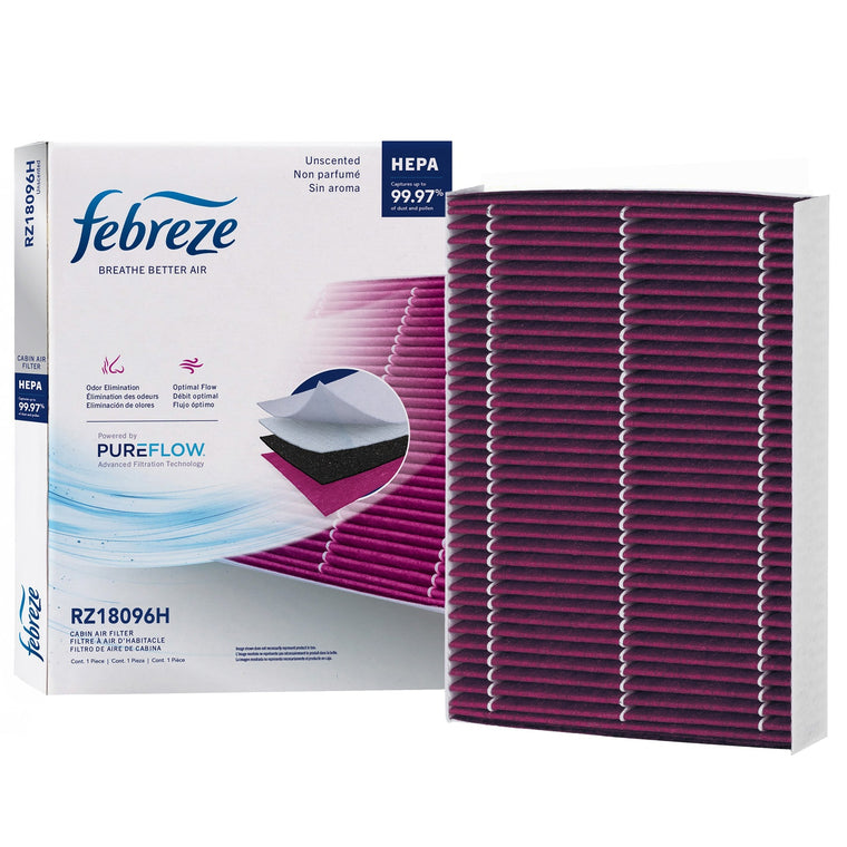 Febreze Odor Control HEPA Cabin Air Filter by PUREFLOW RZ18096H | Fits 2018 Kia Sorento