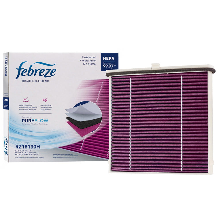Febreze Odor Control HEPA Cabin Air Filter by PUREFLOW RZ18130H | Fits 2027 Mazda 3