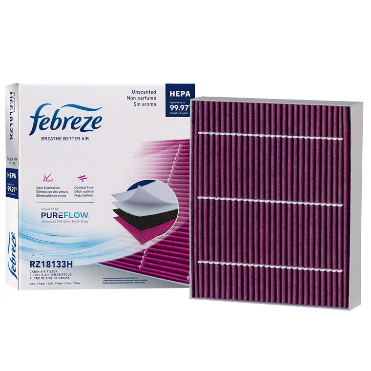 Febreze Odor Control HEPA Cabin Air Filter by PUREFLOW RZ18133H | Fits 2022 Hyundai Palisade