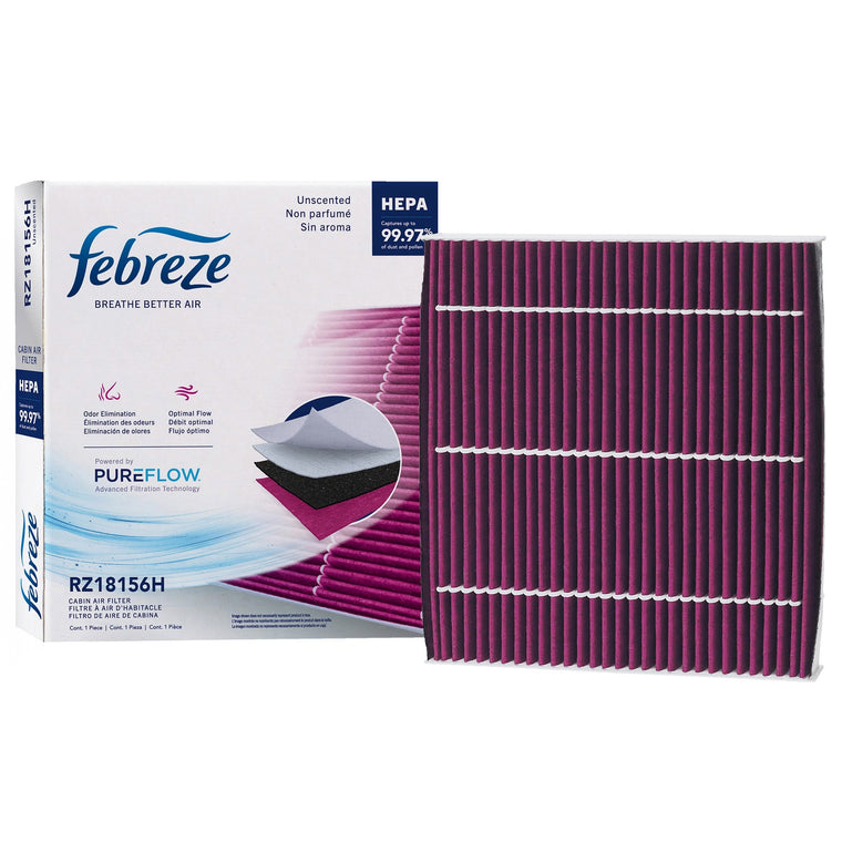 Febreze Odor Control HEPA Cabin Air Filter by PUREFLOW RZ18156H | Fits 2020 Ford Ranger