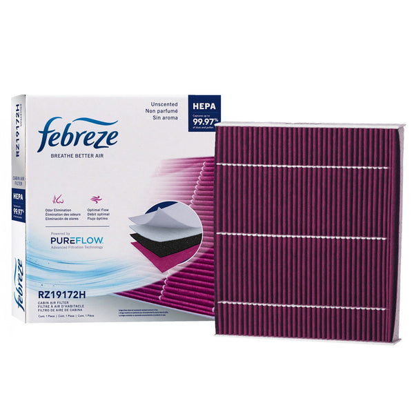 Febreze Odor Control HEPA Cabin Air Filter by PUREFLOW RZ19172H | Fits 2017 Chrysler 200