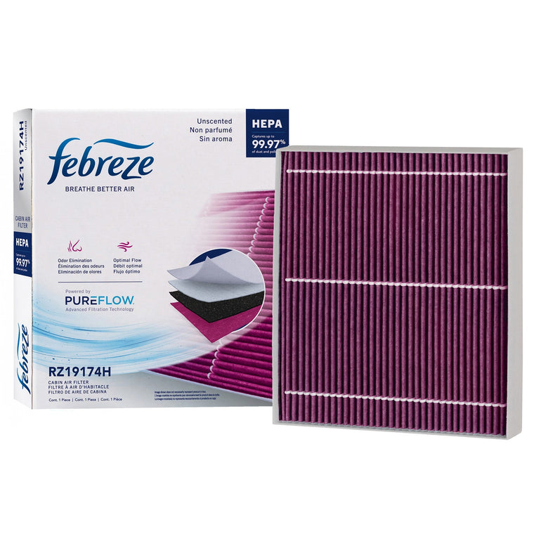 Febreze Odor Control HEPA Cabin Air Filter by PUREFLOW RZ19174H | Fits 2027 Genesis G80